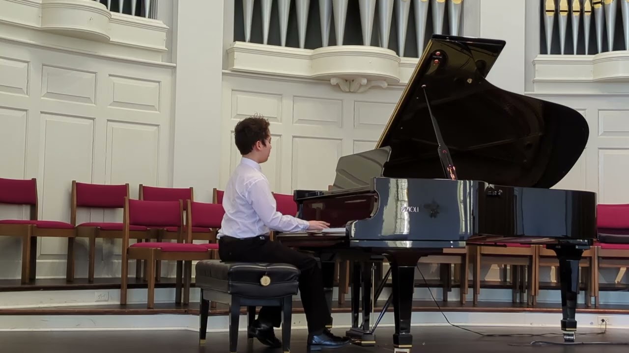 Chopin - Ballade No . 1 Op. 23 (CMTA Music Festival)