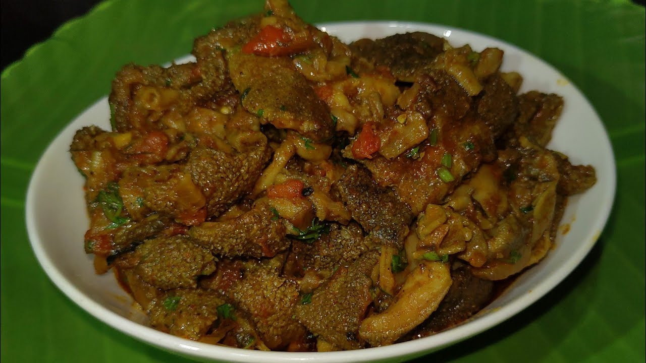 Perfect Spicy Vajri Fry Recipe In Marathi | वज्री फ्राय | Goat Intestine Fry | ASHA CHI RASOI