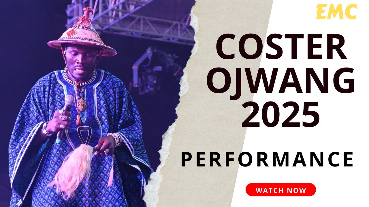Coster Ojwang Live Explosion | Latest 2025 Live Performance
