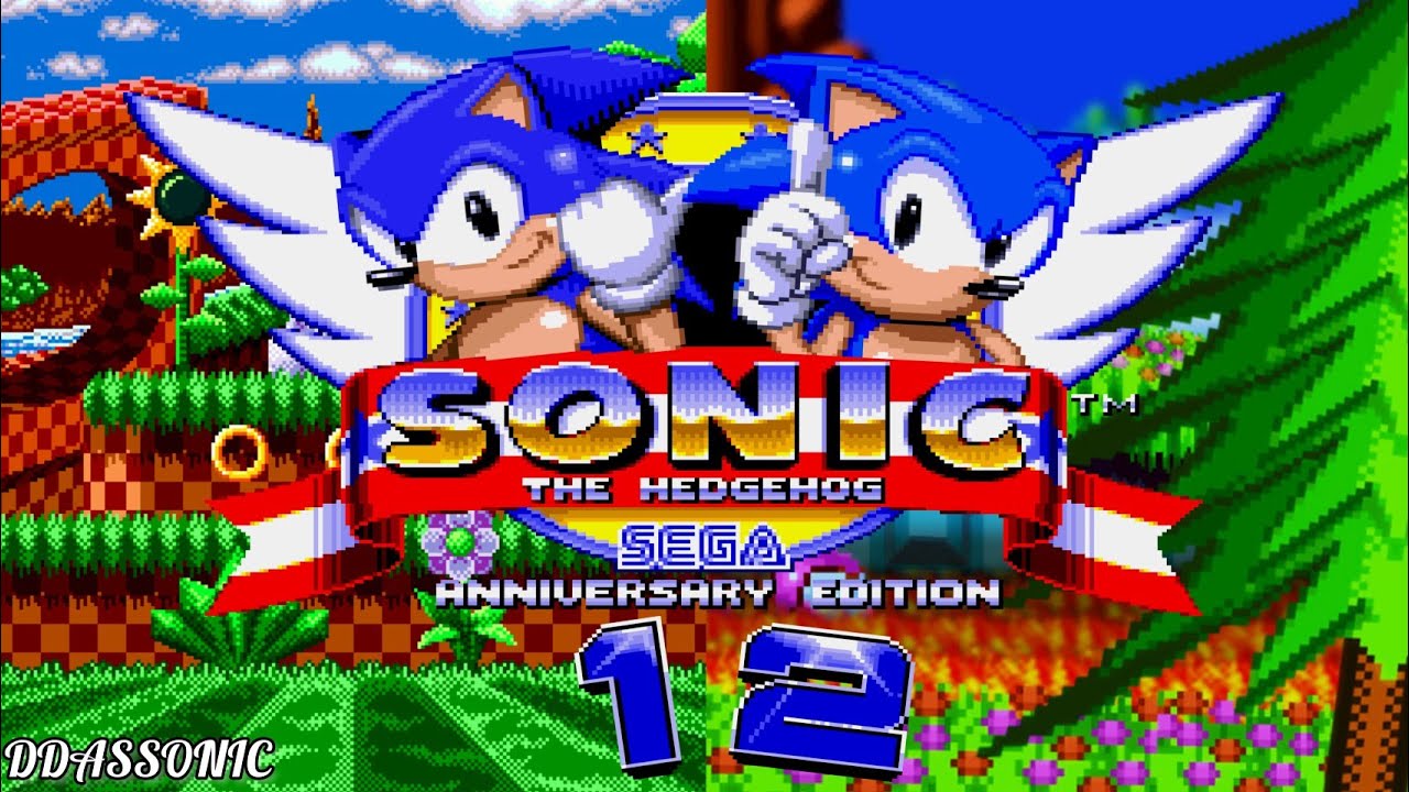 Sonic The Hedgehog - Anniversary Edition 1 & 2 • Sonic Hack Longplay
