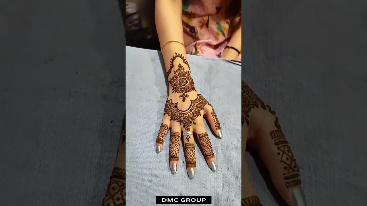 #backhandmehndi