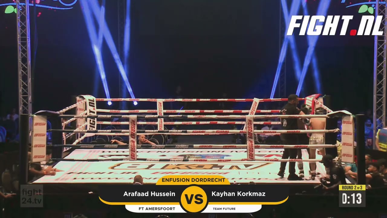 Kayhan Korkmaz  vs Arafaad Hussein | Enfusion Dordrecht | SMASH Dutch Youth Title Fight