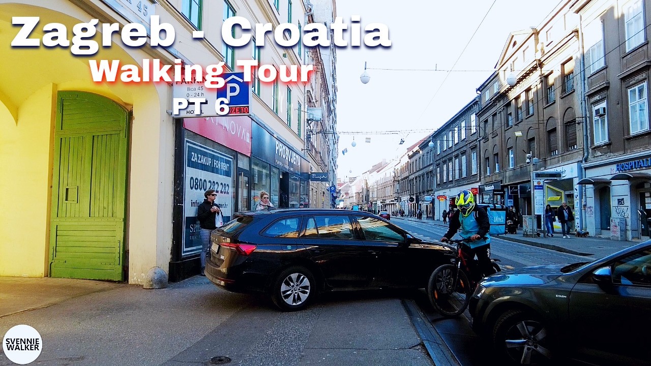 🇭🇷 Walking Tour in ZAGREB, Croatia pt6: Discovering the Charm of the Capital! #travel #croatia