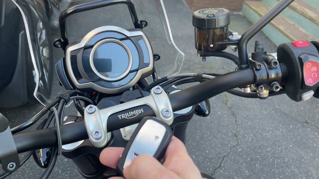 Motorcycle key fob battery life.