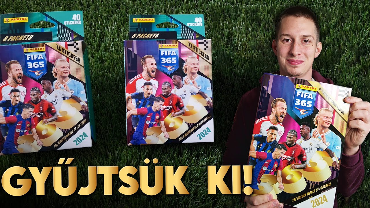 Panini FIFA 365 2024 Matricás Dupla Bliszter | Gyűjtsük Ki! 2. Rész