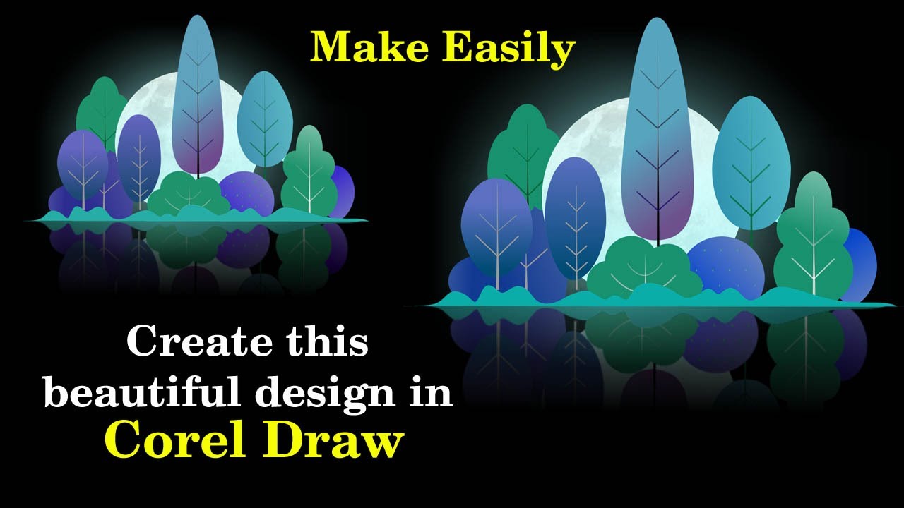 redmi mobile screen saver beautiful design in corel draw full tutorial in hindi