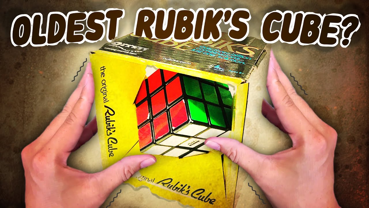 RARE 1980 Rubik’s Cube Unboxing (and breaking 😲)
