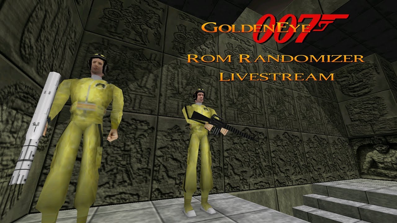GoldenEye 007 N64 - Full Playthrough Livestream - ROM Randomizer #5