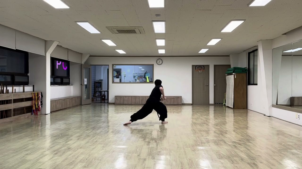 해동검도 쌍수검법 6번 구분동작