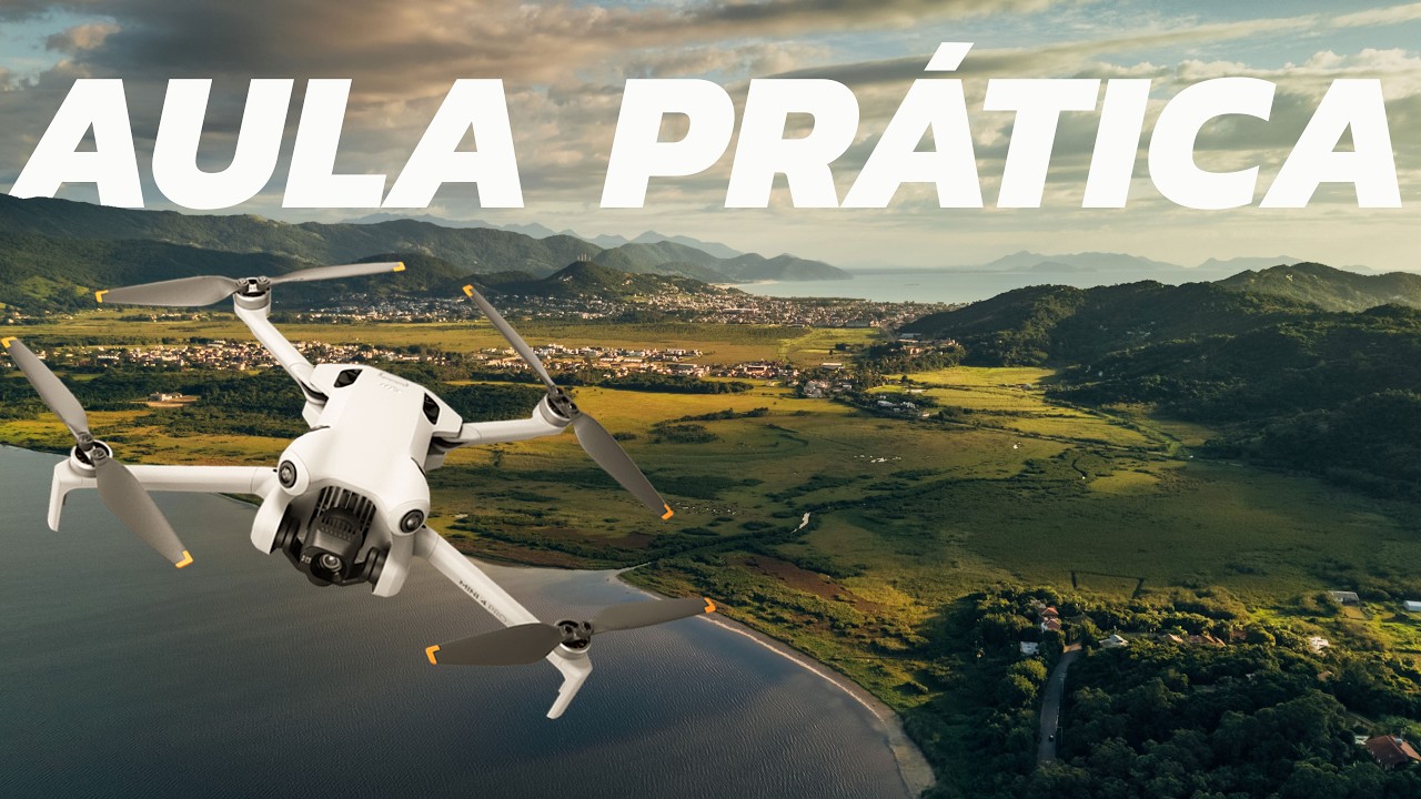 DRONE: LUZ e ENQUADRAMENTO CINEMATOGRÁFICO— DICAS NARRADAS NA PRÁTICA
