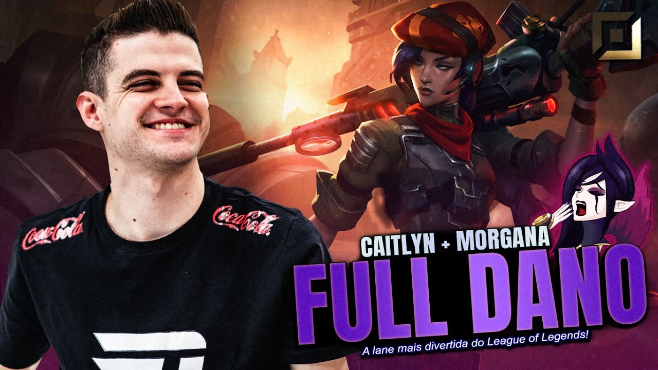 CAITLYN + MORGANA ainda é uma das lanes MAIS INCRÍVEIS desse jogo! 😍
