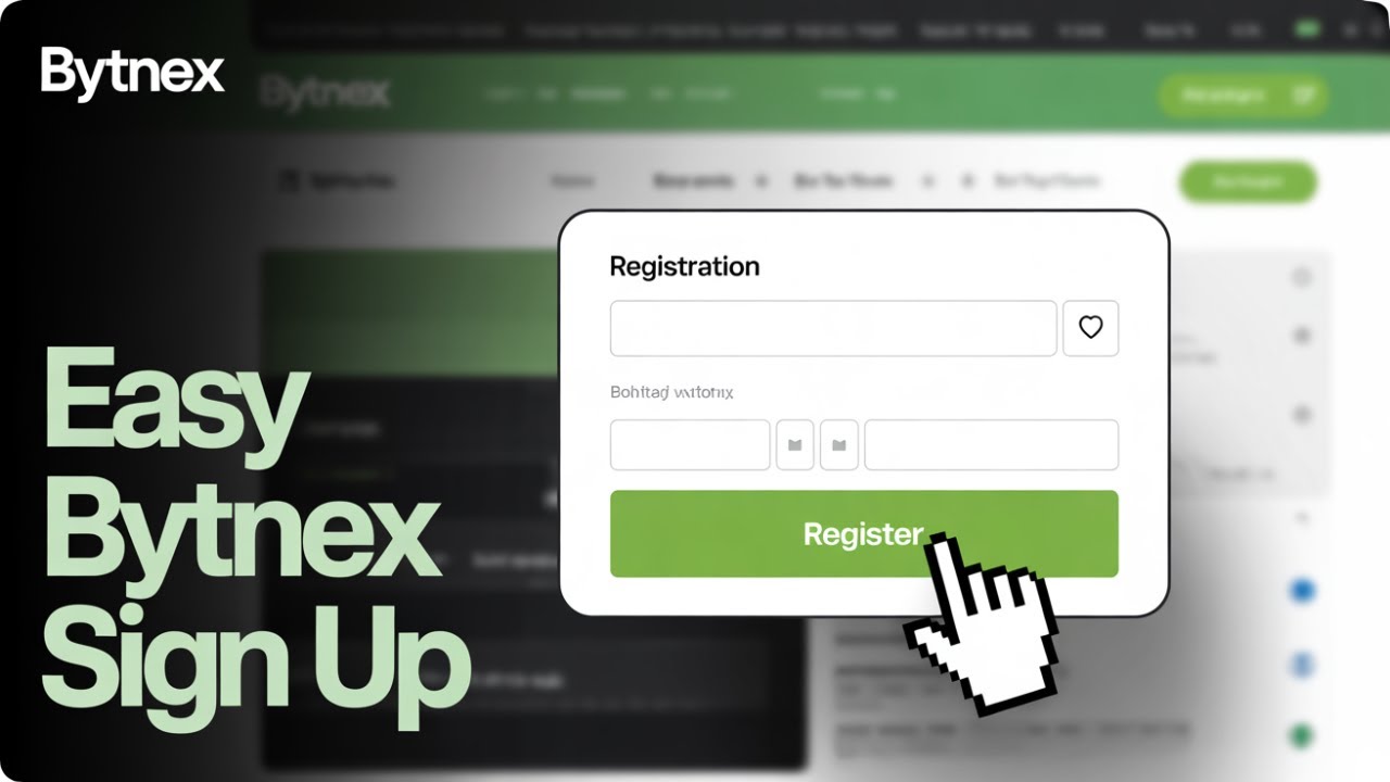 Get Registered in Bytnex! Simple Steps!