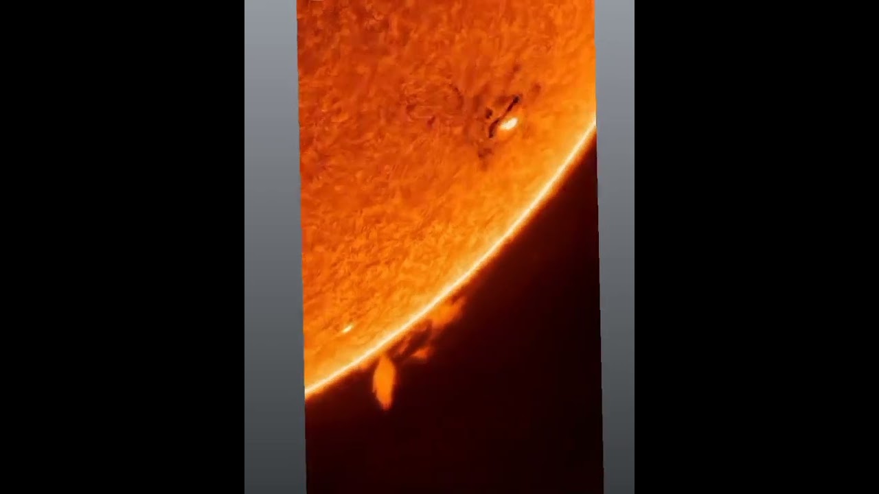 sun with telescope 
