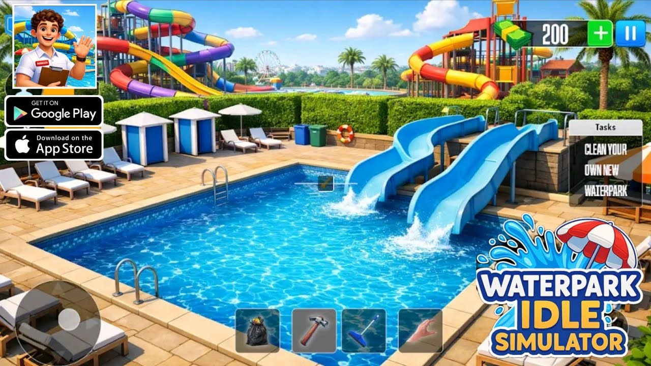 I Am Waterpark Owner Simulator (Early Access) – New Android Gameplay 2026