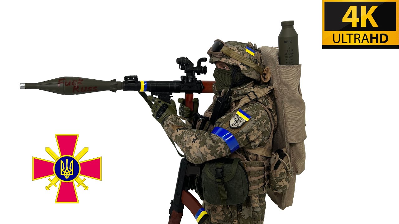 🇺🇦 Flagset - Ukraine Anti Tank Gunner 93rd Mechanized Brigade - 1:6 Scale Figure Unboxing & Review