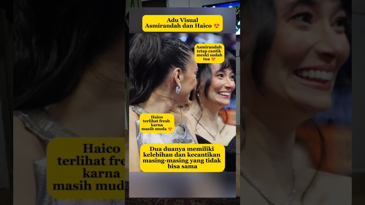 Adu visual Asmirandah dan Haico #asmirandah #haicovanderveken #shorts