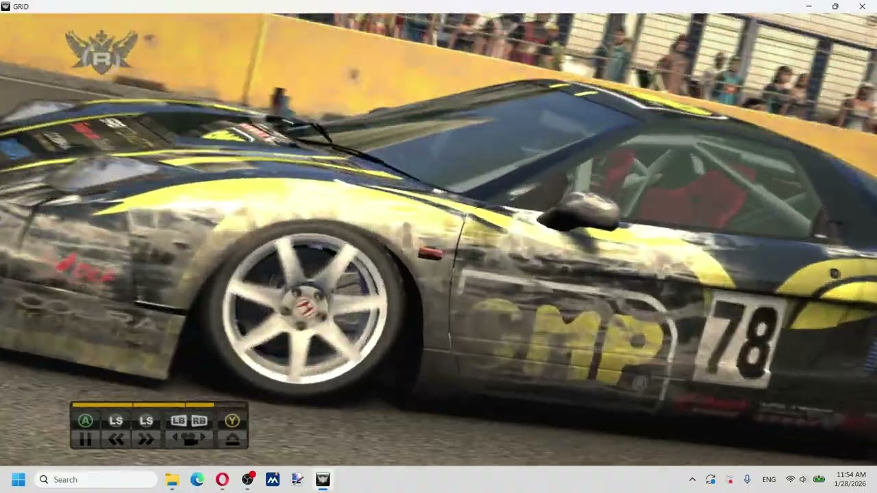 Race Driver GRID Best Replays 260 Long Beach SC B HONDA NSX R #5 Geanie Wollker