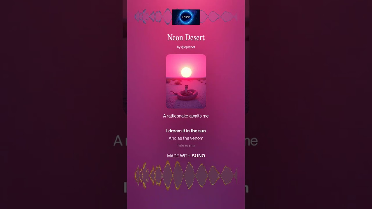 6. Neon Desert - Official Visual by ePlanet