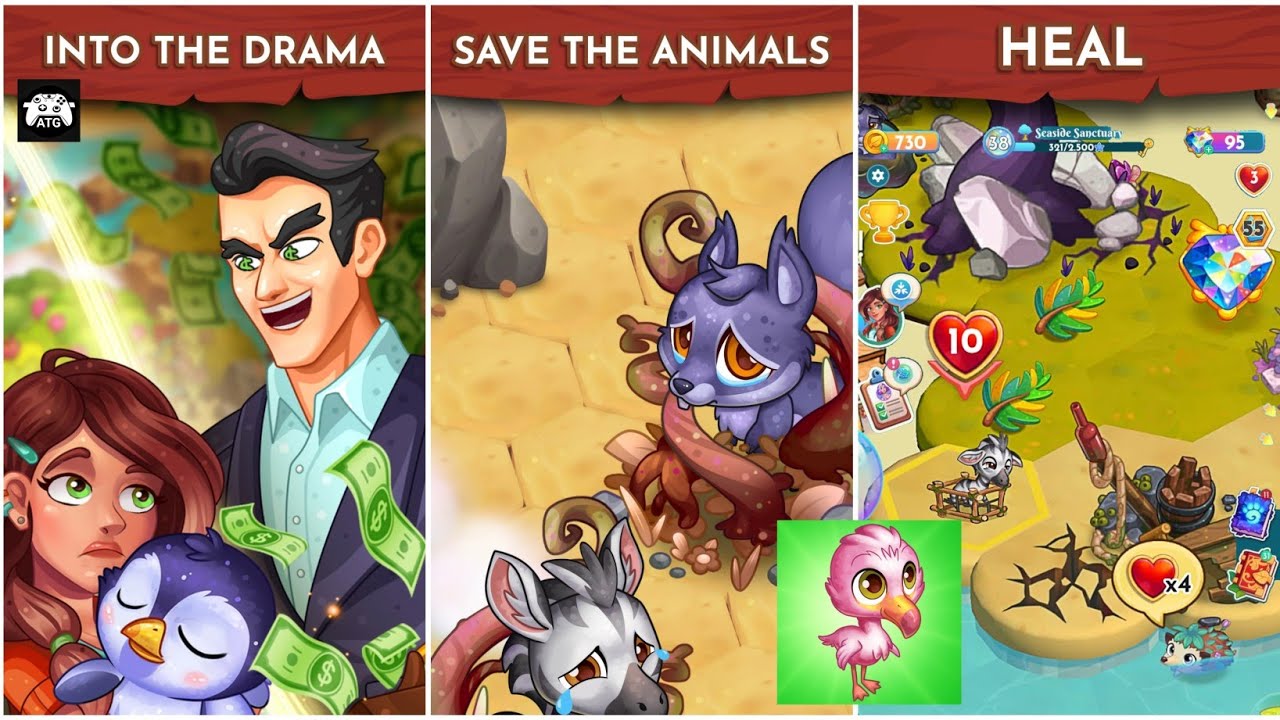 Paradise Paws: Merge Animals | Gameplay #onepluspad #android