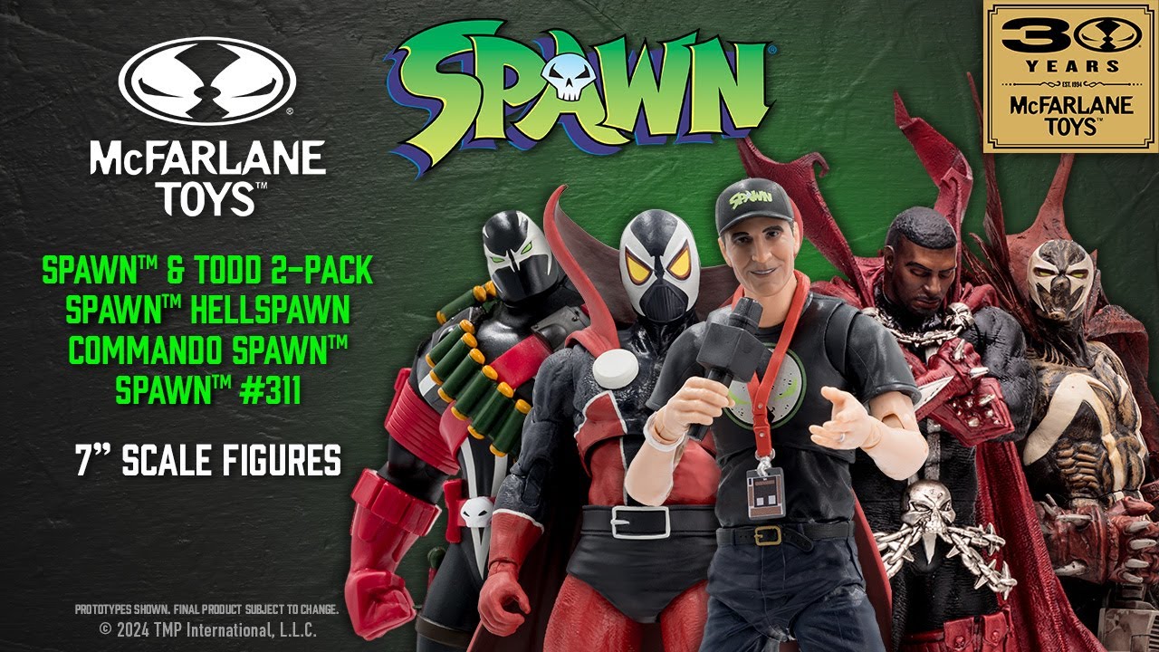 NEW Spawn&trade; McFarlane Toys 30th Anniversary Bundle (3) 7