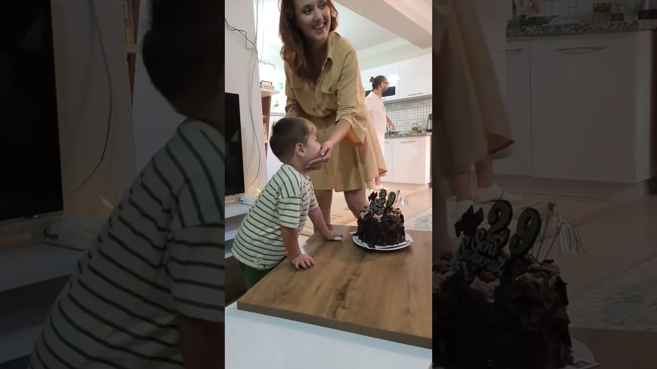 Özlem halasının 29. yaş gününü kutlayan tatlı KUZEY
