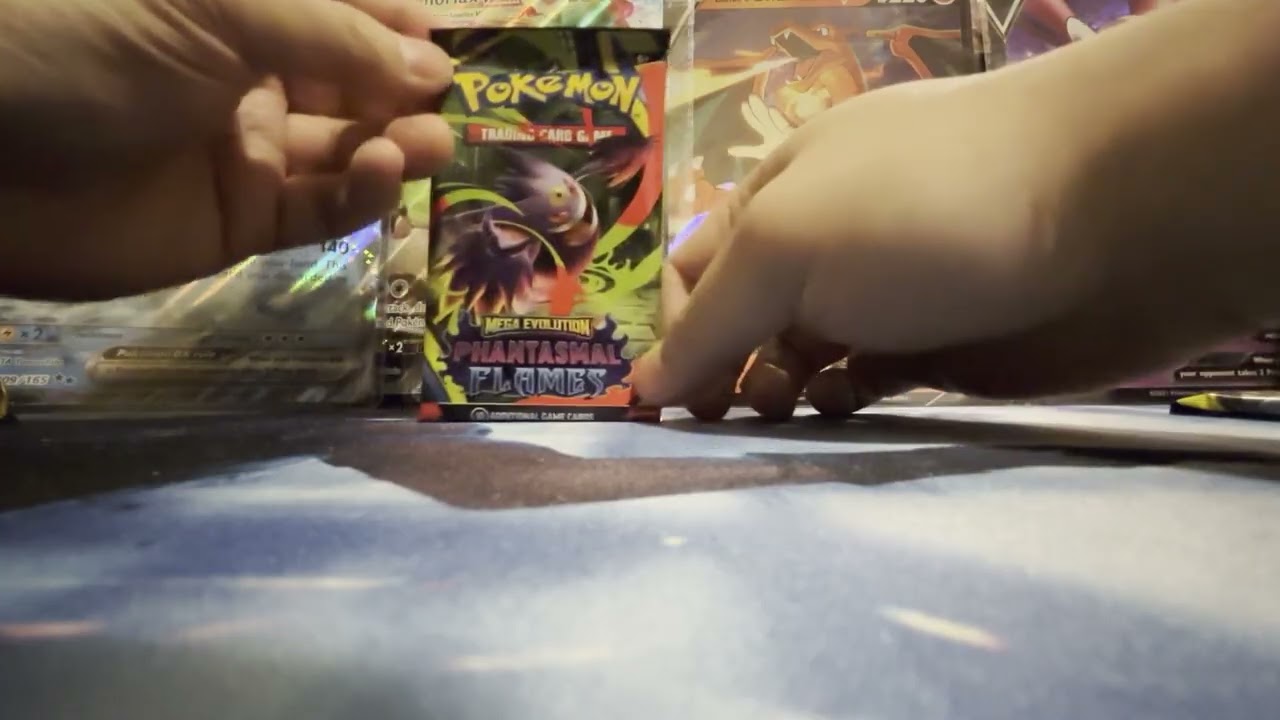 Pokémon TCG - Phantasmal Flames Booster Bundle and ETB Box Opening