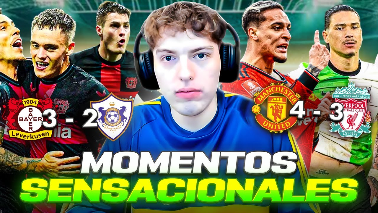 DAVOO XENEIZE REACCIONA A MOMENTOS SENSACIONALES DE ULTIMA HORA EN EL FUTBOL (2024)