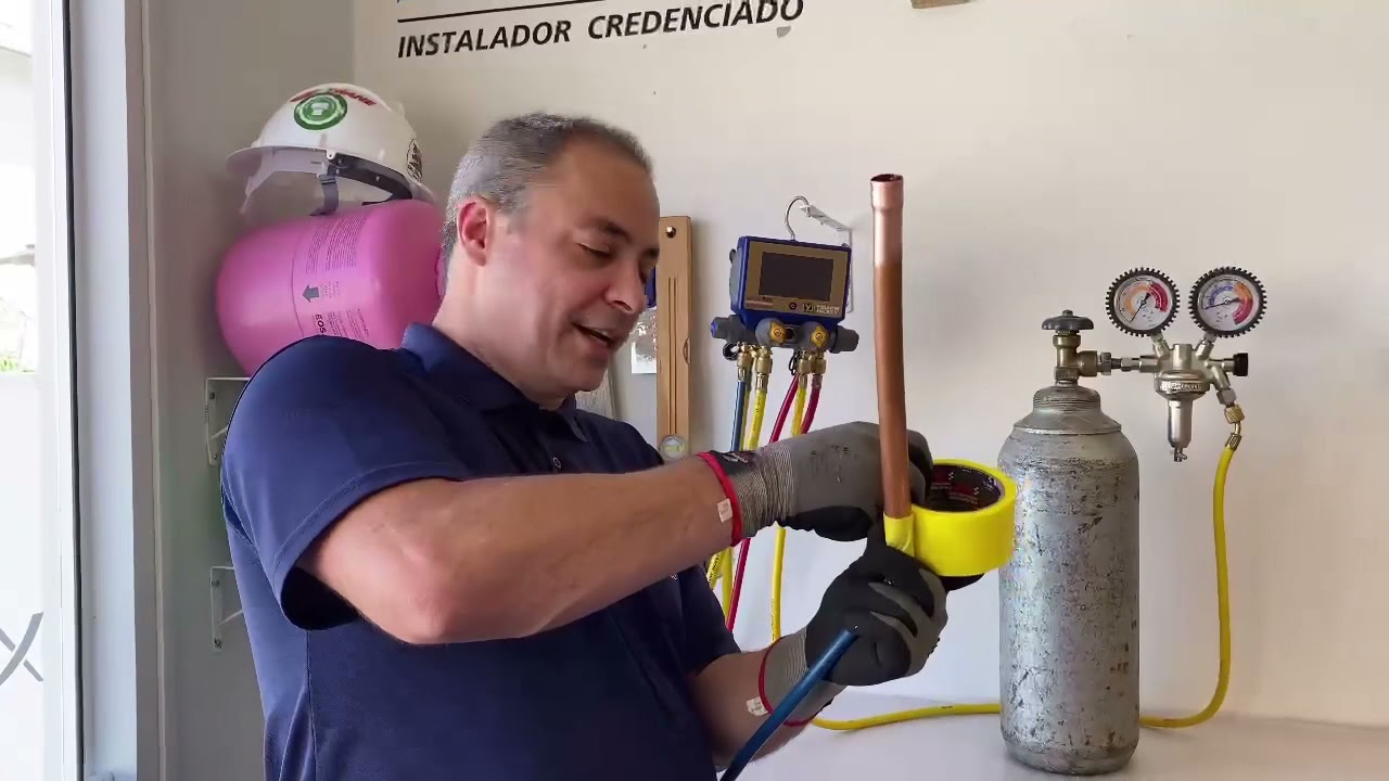 Brasagem com e sem fluxo N2