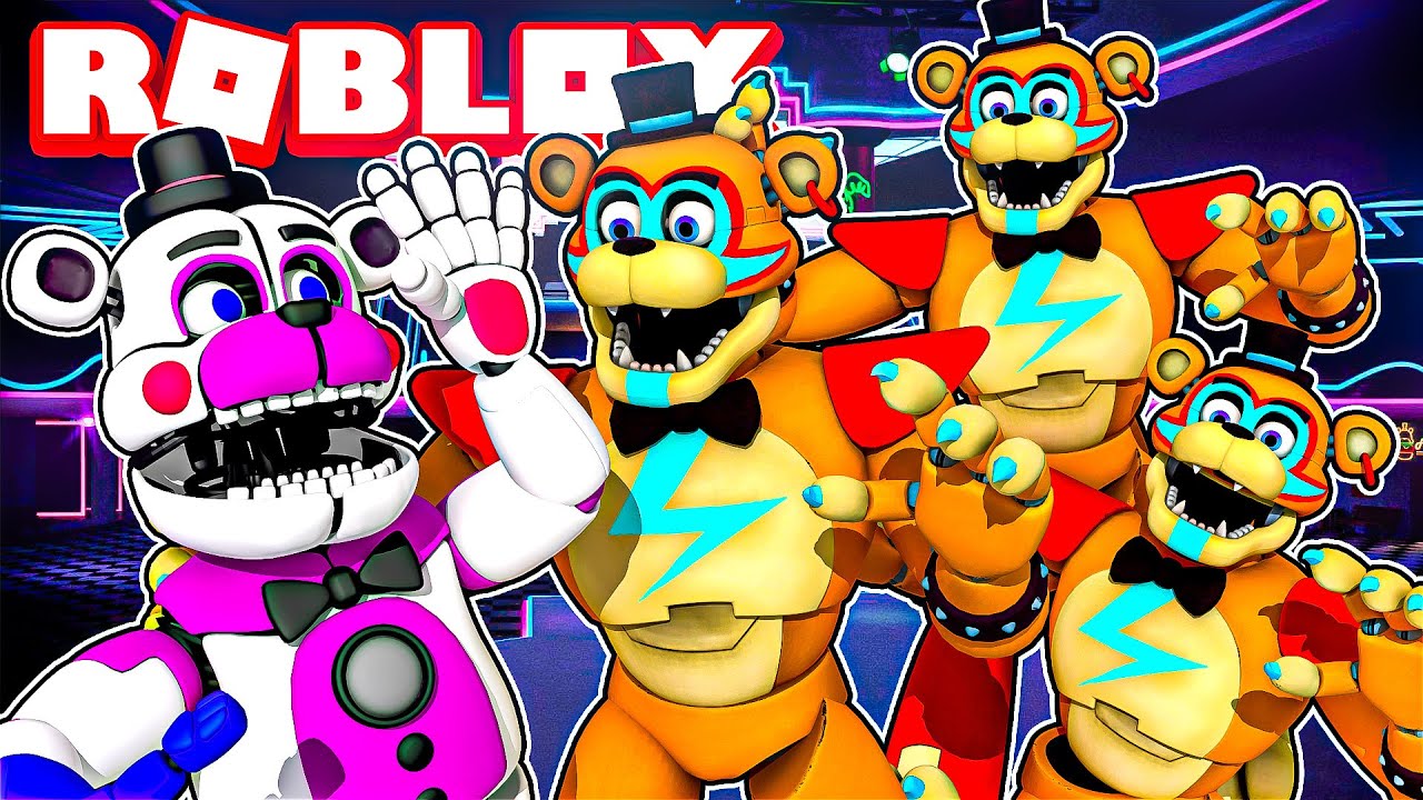 Freddy and Funtime Freddy Play ROBLOX FNAF Security Breach MORPHS