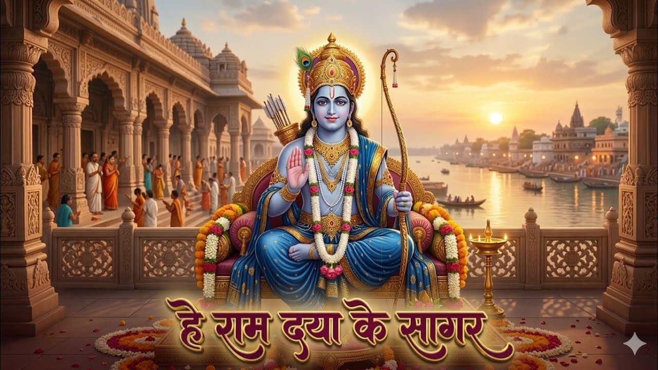 हे राम दया के सागर... श्री राम का मधुर नया भजन