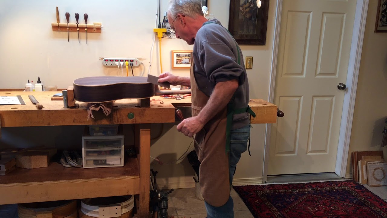 Carving a Guitar Neck