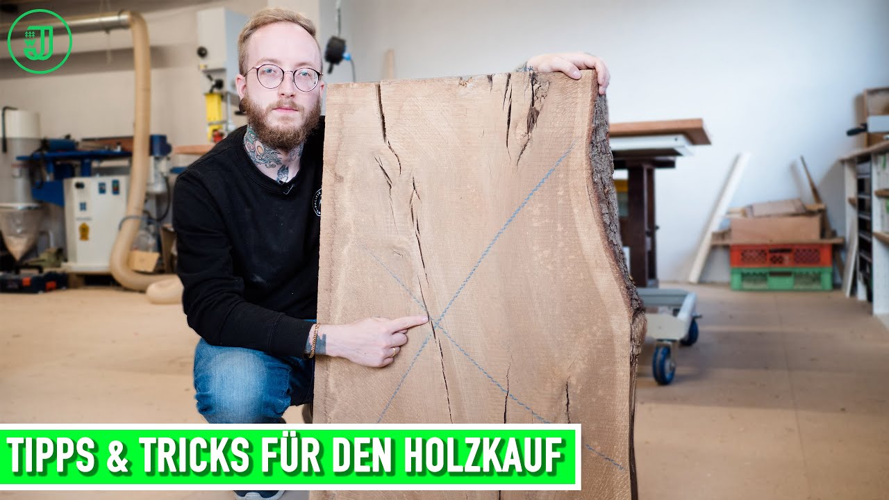 Darauf musst du beim HOLZKAUF achten | Tipps vom Tischlermeister | Jonas Winkler