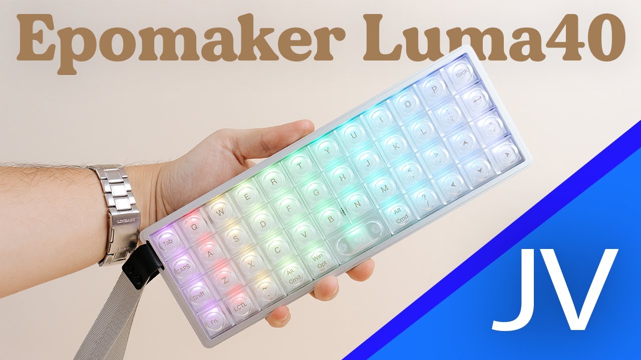 Ломаю пальцы с Ortholinear | Обзор Epomaker Luma40