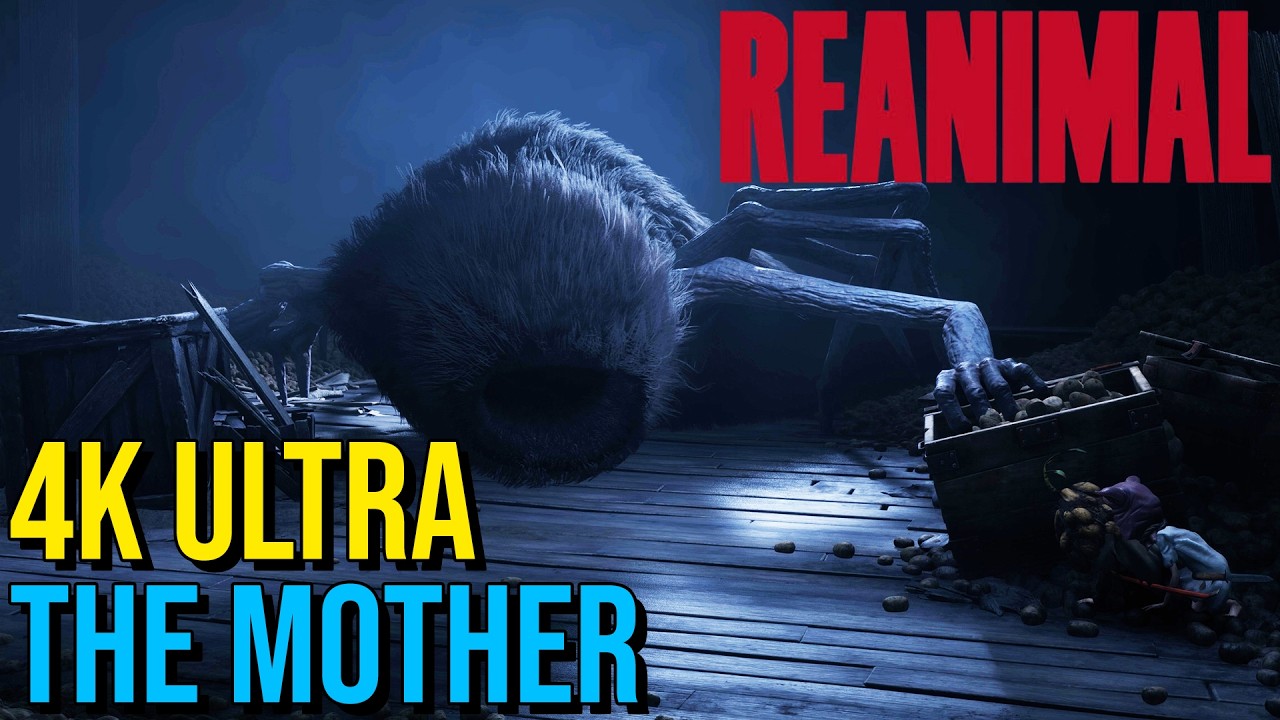THE MOTHER BOSS (All Encounters) - Reanimal (4K, ULTRA) - No Commentary