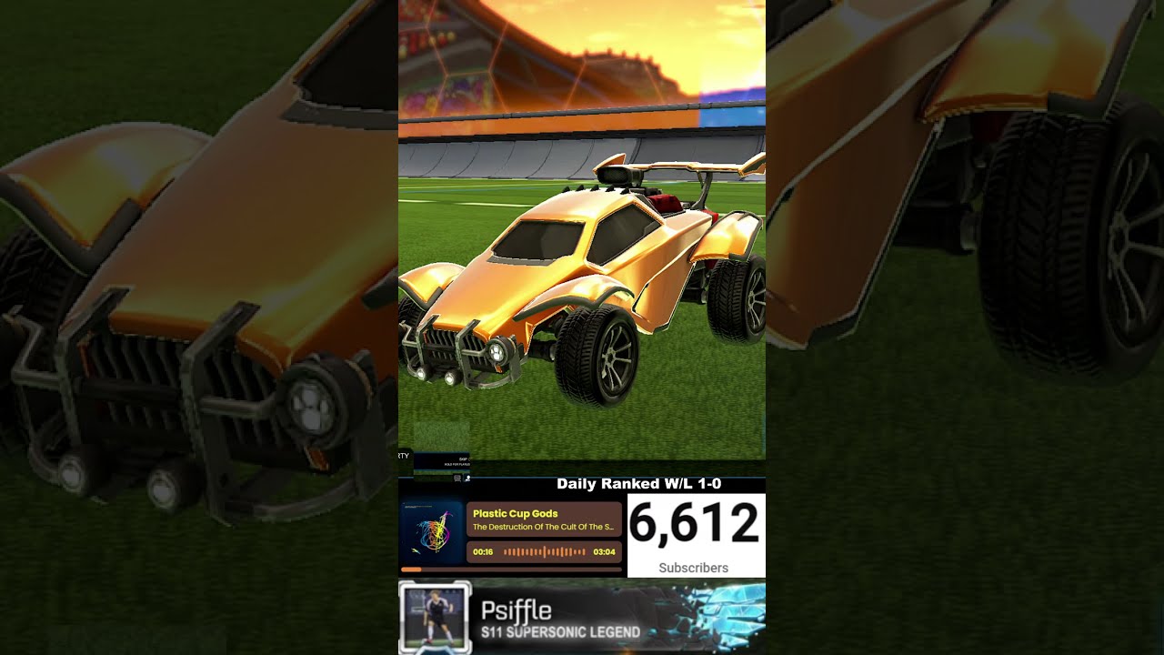 #1 HIGHEST RATED ROCKET LEAGUE PLAYER