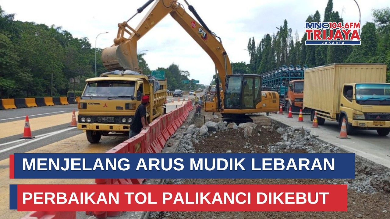 Perbaikan Tol Palikanci Dikebut Menjelang Arus Mudik Lebaran | Trijaya Update