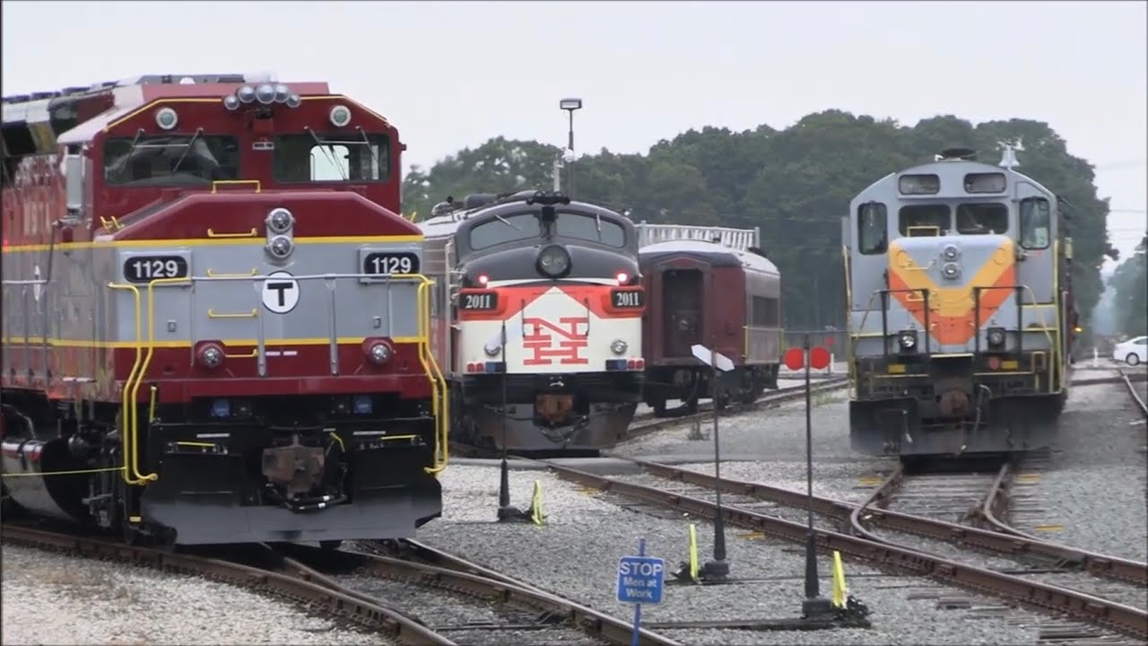Cape Cod Railfan Day 2024 - New Haven FL9's, CapeFlyer, & more!