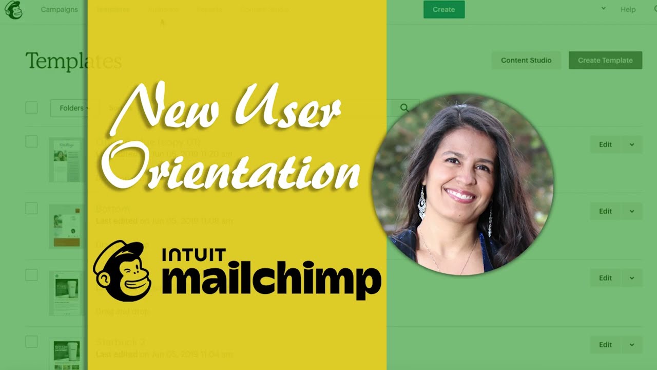 New User Orientation in Mailchimp [Mailchimp Tutorial] - Step 1