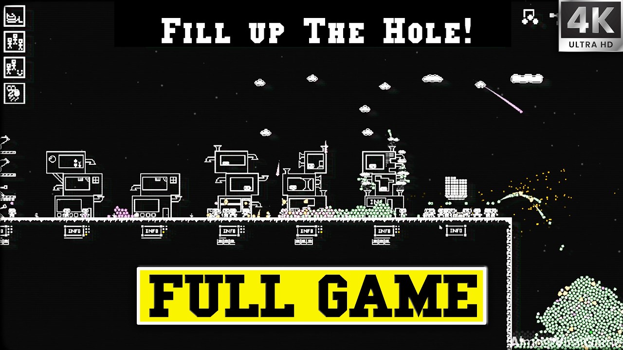 Fill Up The Hole Full Game No Commentary 4K 60FPS | Complete Walkthrough