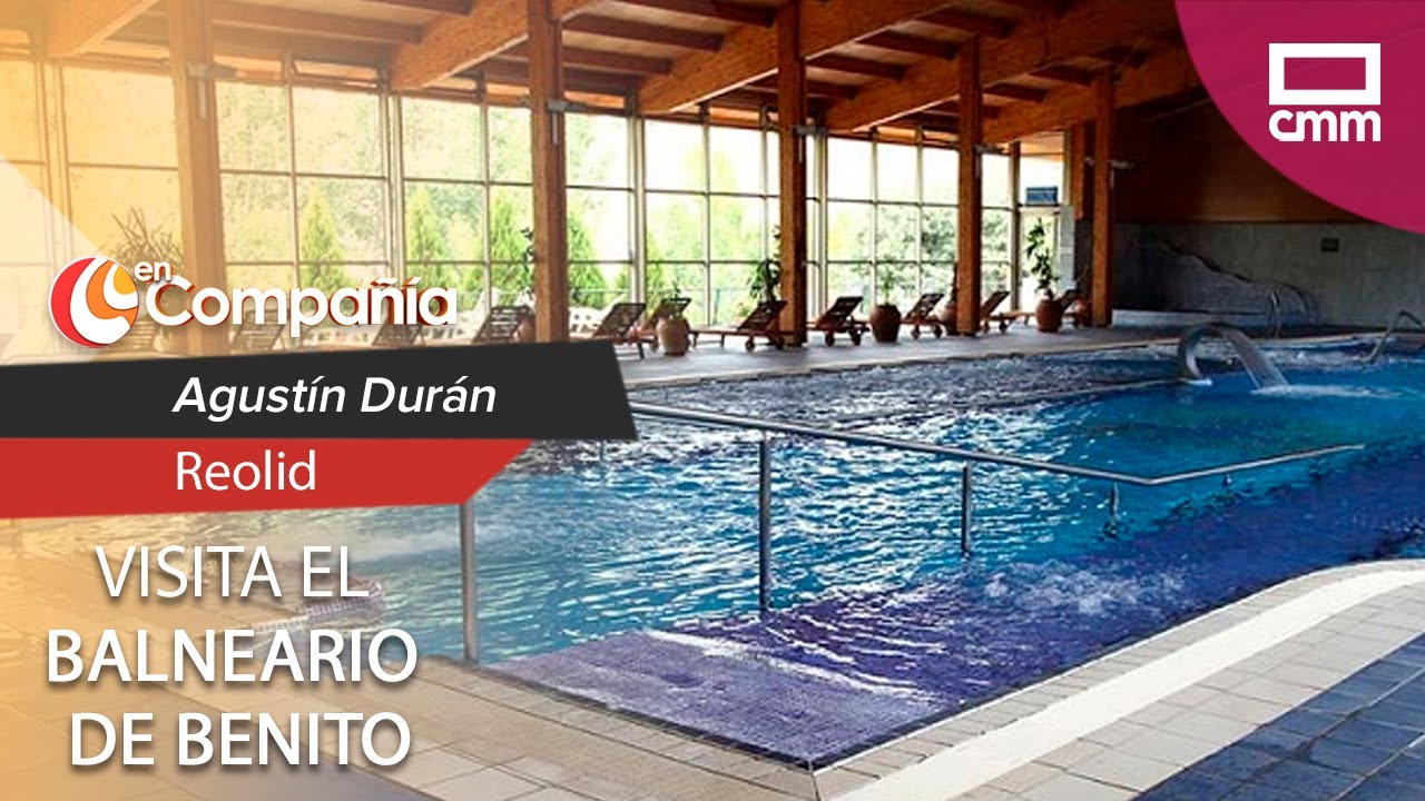 Agustín Durán visita el Balneario de Benito