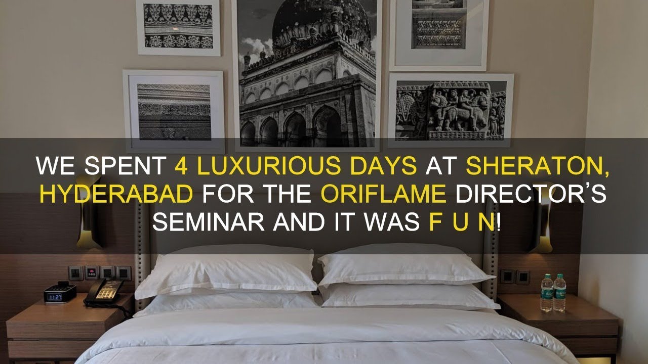 Room Tour || Oriflame Director's Seminar 2019 || Hotel Sheraton Hyderabad || Varsha Mittal