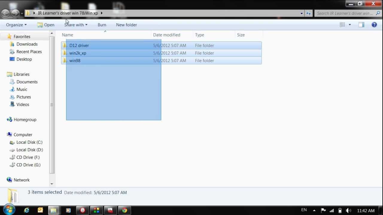 How to save your codes from 9in1 or IR emitter modules - Part 2  (install IR Leaner driver)