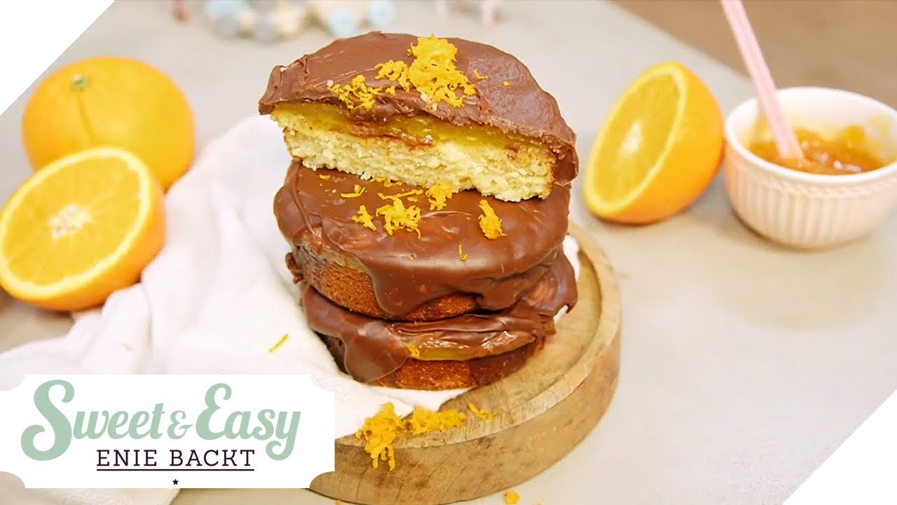 Fruchtig & MEGA LECKER! 🥰 XXL Jaffa Cake | Sweet & Easy - Enie backt | sixx