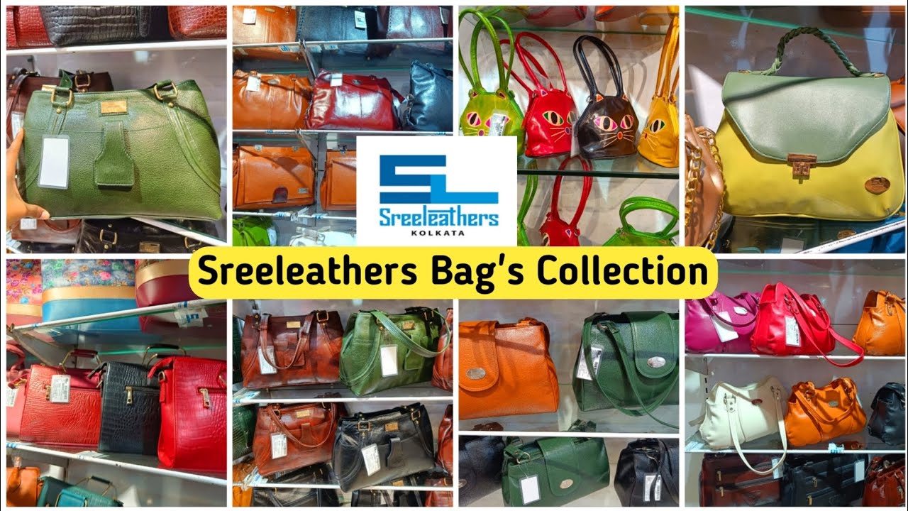 Sreeleathers Bag Collections😍Leather Hand bags , Purse, Cluch Bags🛍️Esplanade, New Market ❣️