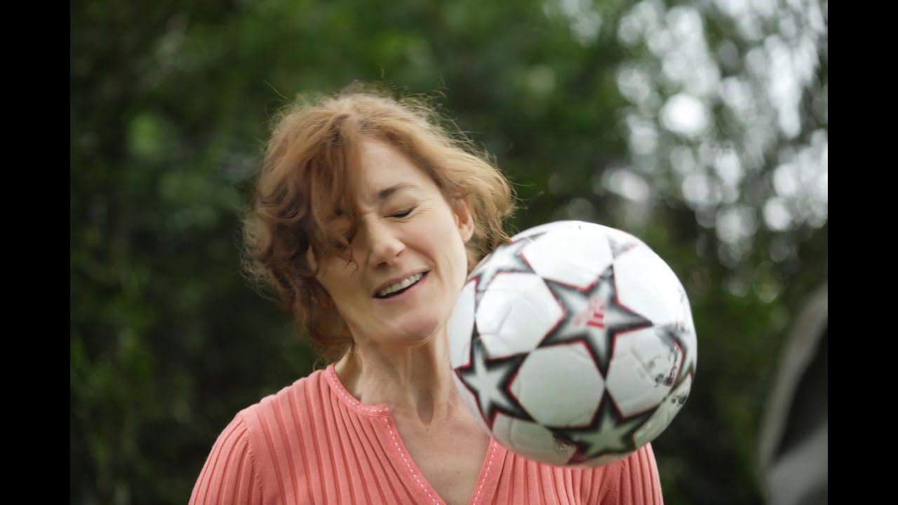EastEnders - Ben Mitchell Kicks A Football At Stella Crawford's Face (19th & 21st June 2007)