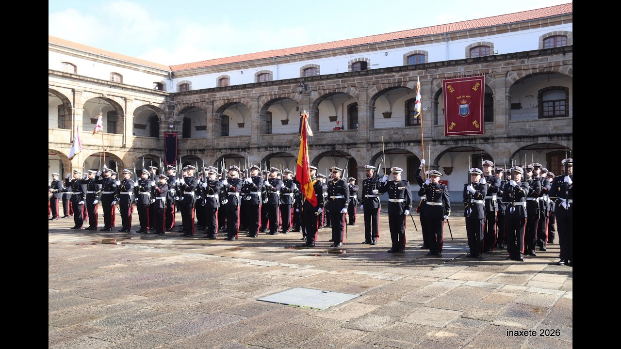 Acto del 489 Aniversario de la INF.  de Marina, Ferrol, 2026