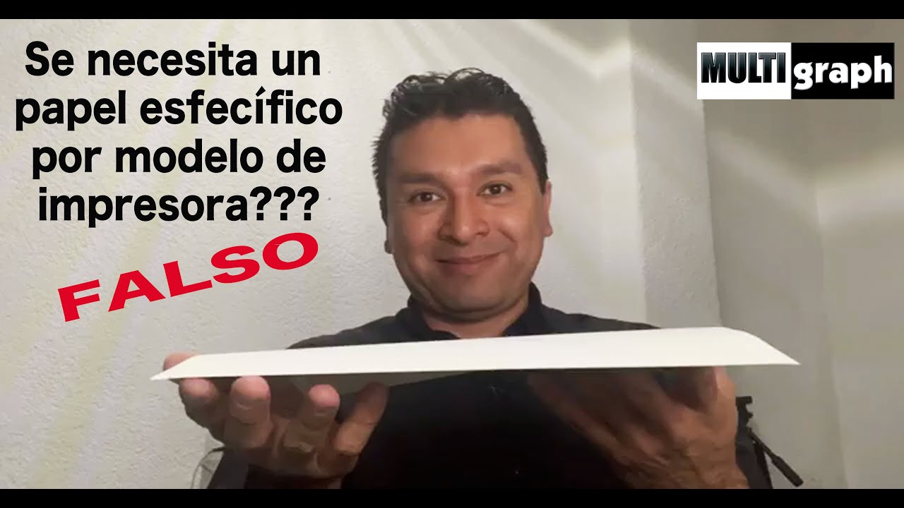 Se necesita un papel especifico por modelo de impresora? FALSO!!!!!