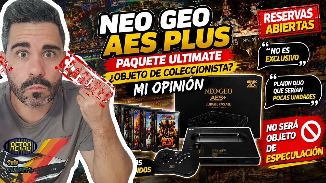 🔥 NEO GEO AES PLUS ULTIMATE &iquest;Colecci&oacute;n o Especulaci&oacute;n? 😱