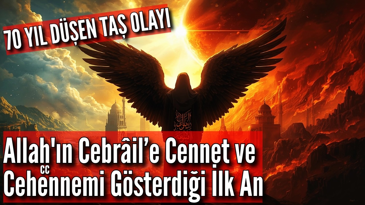 Allah CC’nin Cebrâil’e Cennet ve Cehennemi Gösterdiği İlk An: Tüm Rivayetler… Çok Etkileneceksiniz!