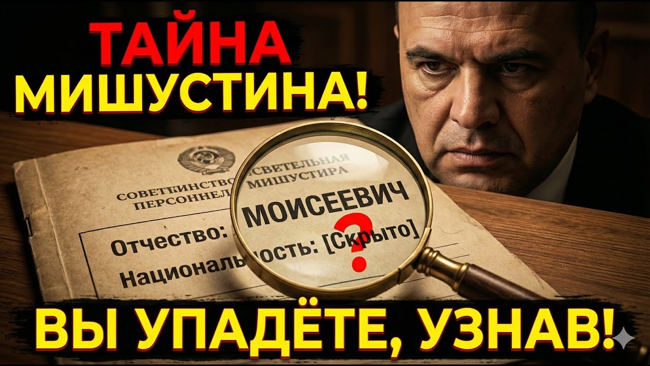 НАЦИОНАЛЬНОСТЬ МИЩУСТИНА! ВЫ УПАДЁТЕ УЗНАВ КТО ОН ТАКОЙ!!!
